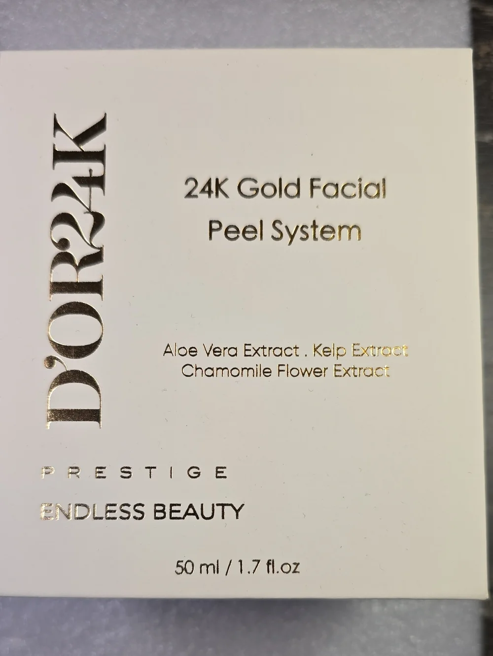 D'Or?ak 24K Gold Facial Peel System - White